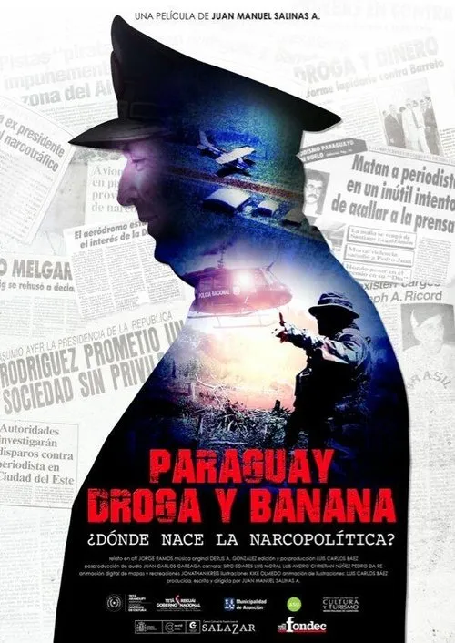 Póster de Paraguay, Droga y Banana