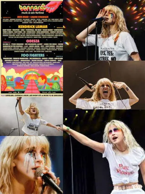Póster de Paramore - Live At Bonnaroo Music Festival 2023