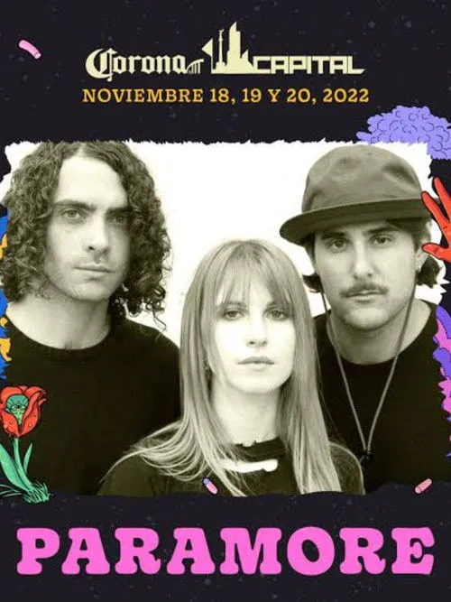 Póster de Paramore - Live At Corona Capital 2022