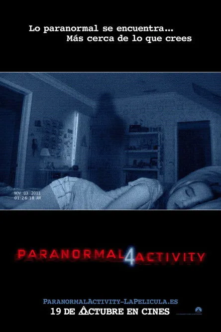 Kathryn Newton interpreta a Alex en Paranormal Activity 4