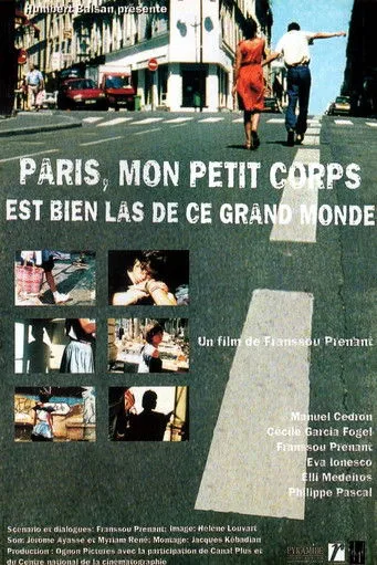 Póster de Paris, mon petit corps est bien las de ce grand monde