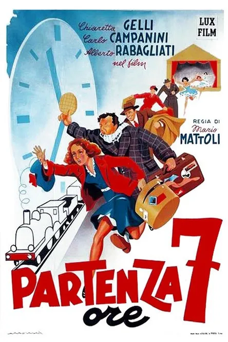 Póster de la película Partenza ore 7