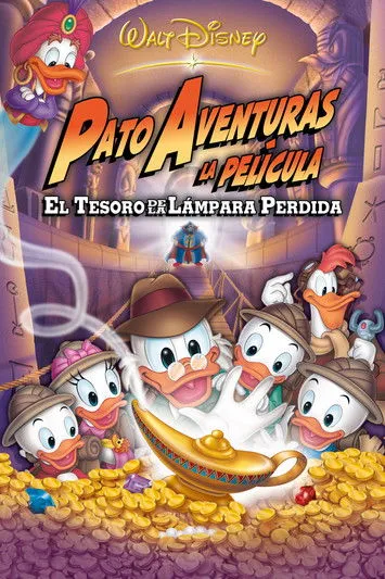 Portada de Patoaventuras: La película - El tesoro de la lámpara perdida