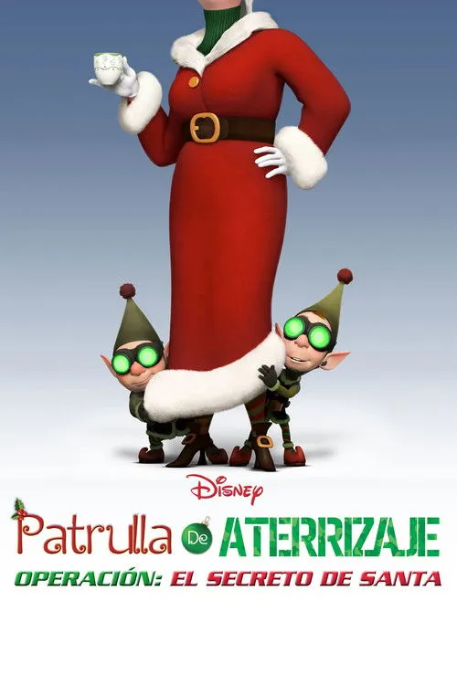 Póster de Patrulla de aterrizaje. Operación: El secreto de Papá Noel