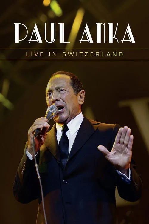 Póster de Paul Anka - Live in Switzerland