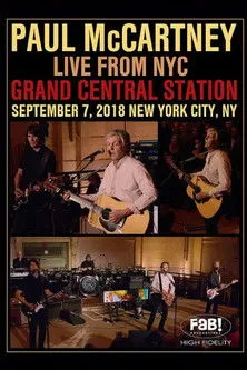 Póster de Paul McCartney | Live at Grand Central Station