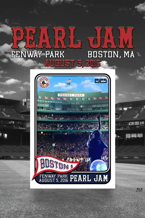 Póster de Pearl Jam: Fenway Park 2016 - Night 1