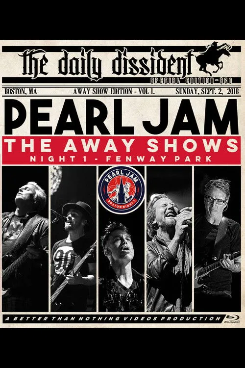 Póster de la película Pearl Jam: Fenway Park 2018 - Night 1 - The Away Shows [BTNV]