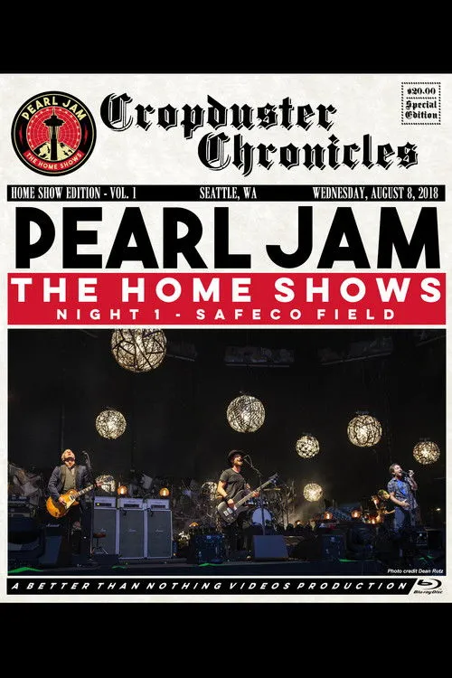 Póster de Pearl Jam: Safeco Field 2018 - Night 1 - The Home Shows [BTNV]