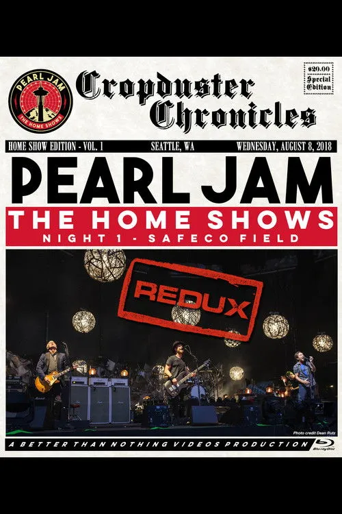 Póster de Pearl Jam: Safeco Field 2018 - Night 1 - The Home Shows [Nugs]