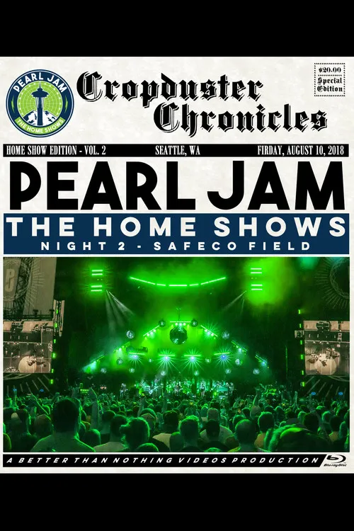 Póster de la película Pearl Jam: Safeco Field 2018 - Night 2 - The Home Shows [BTNV]