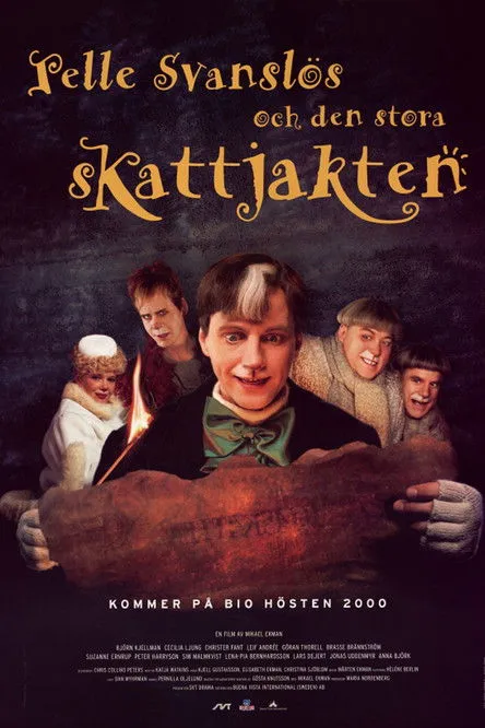 Póster de Pelle Svanslös och den stora skattjakten