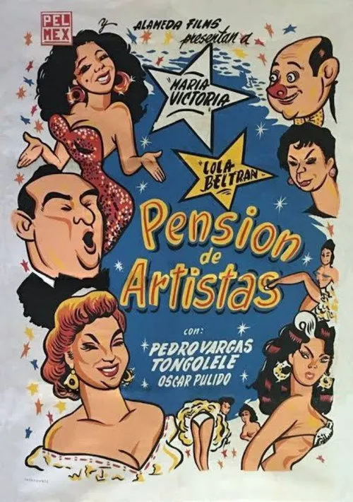 Pedro Vargas interpreta a  en Pensión de artistas