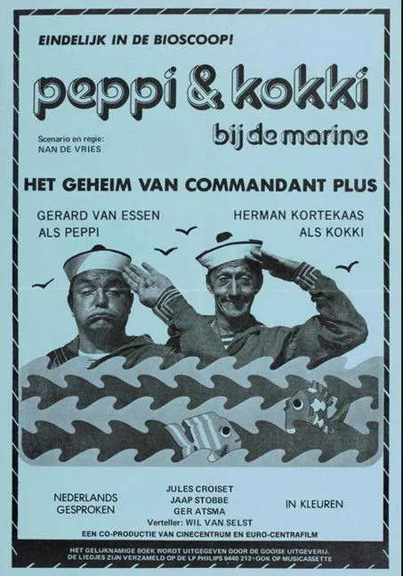 Will Van Selst interpreta a Verteller en Peppi & Kokki bij de marine - Het geheim van Kommandant Plus