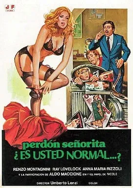 Vinicio Diamanti interpreta a en Perdone, señorita, ¿es usted normal?