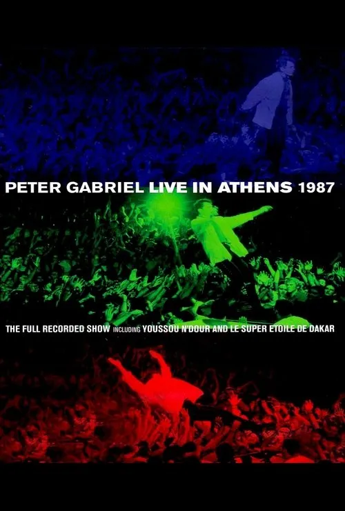 Póster de Peter Gabriel - Live In Athens 1987