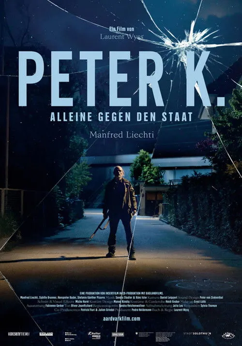 Póster de Peter K - Alleine gegen den Staat