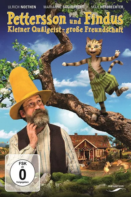 Max Herbrechter interpreta a Gustavsson en Petterson y Findus: una pequeña molestia, una gran amistad