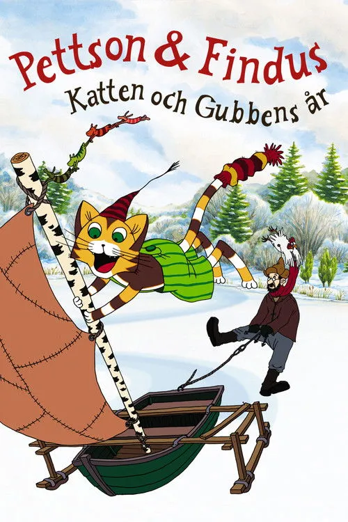 Póster de Pettson & Findus - Katten och Gubbens år