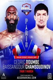 Cédric Doumbé interpreta a Self en PFL Europe 1: 2024 Regular Season
