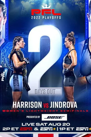 Póster de PFL Playoffs 2022 - PFL 9: Harrison vs Jindrová