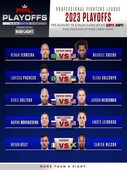 Denis Goltsov interpreta a Self en PFL Playoffs 2023: PFL 8 Ferreira vs. Greene