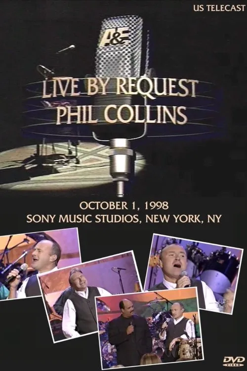 Póster de Phil Collins - Live by Request
