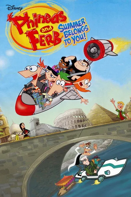Póster de Phineas y Ferb ¡El Verano te Pertenece!