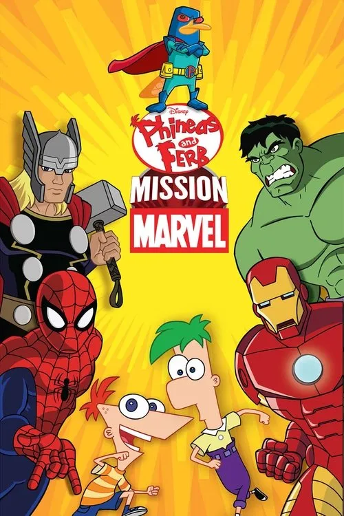 Póster de Phineas y Ferb: Misión Marvel