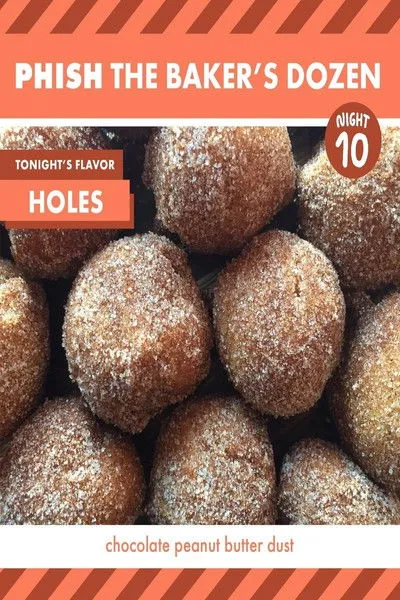 Póster de Phish The Baker's Dozen Night 10 Holes