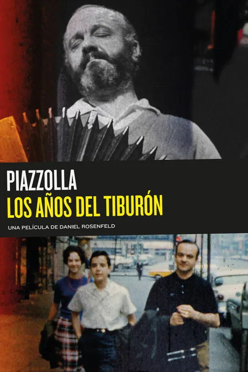 Póster de Piazzolla: los años del tiburón