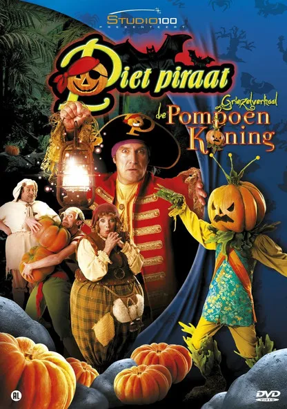 Peter Van De Velde interpreta a Piet piraat en Piet Piraat en de Pompoenkoning