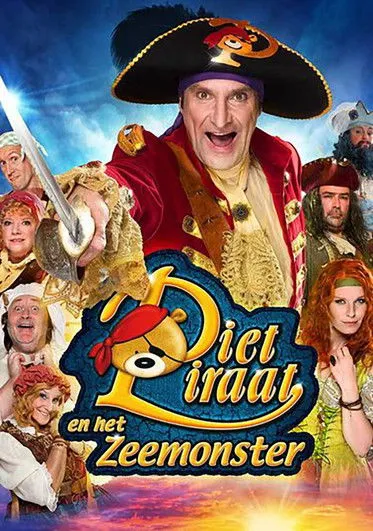 Rudy Morren interpreta a Kapitein Keikop en Piet Piraat en het Zeemonster