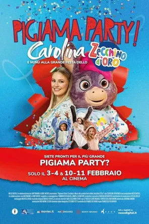 Carolina Benvenga interpreta a  en Pigiama Party! Carolina e Nunù alla grande festa dello Zecchino d'Oro