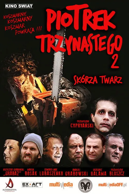 Póster de Piotrek trzynastego 2: Skórza Twarz