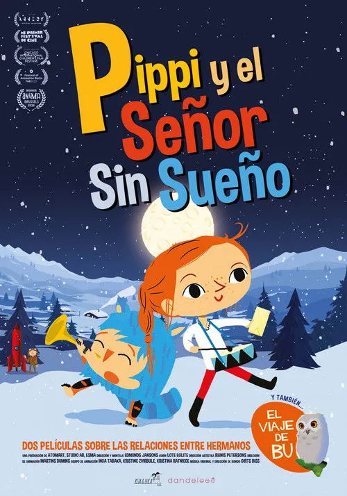 Póster de la película Pippi y el señor sin sueño