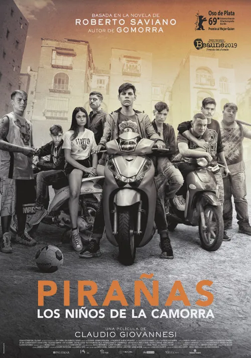 Póster de la película Pirañas. Los niños de la Camorra