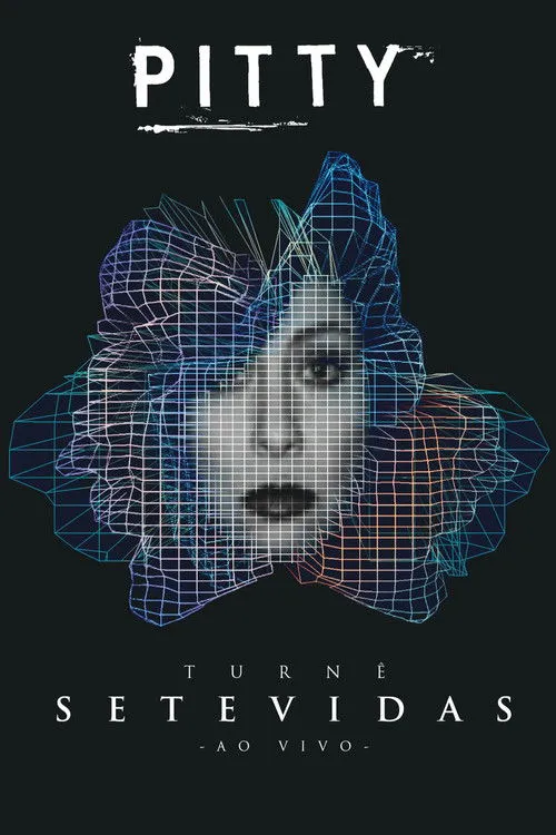 Póster de Pitty: TURNÊ SETEVIDAS • AO VIVO •