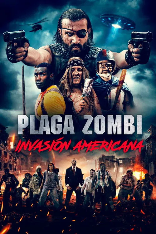 Póster de Plaga Zombie: American Invasion