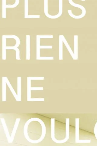 Póster de la película Plus rien ne vouloir