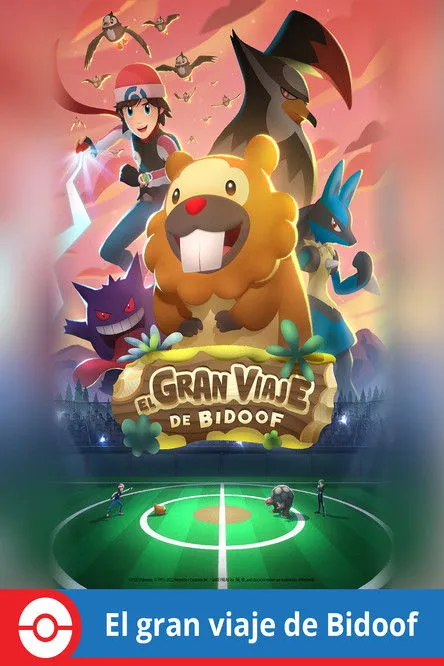 Portada de Pokémon: El gran viaje de Bidoof