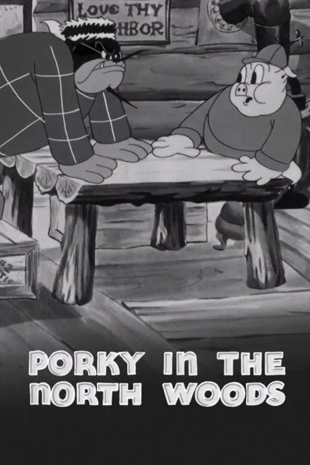 Portada de Porky in the North Woods