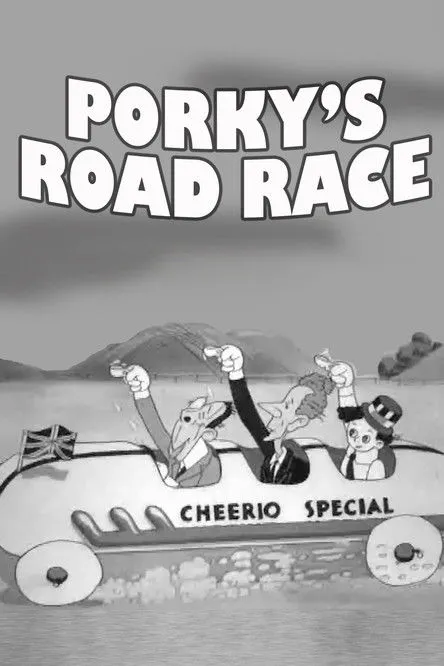 Portada de Porky's Road Race