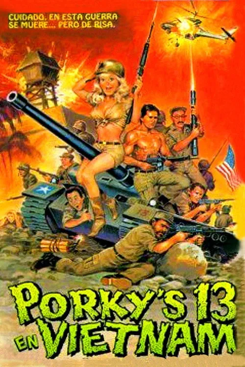Nick Nicholson interpreta a en Porky's 13 en Vietnam