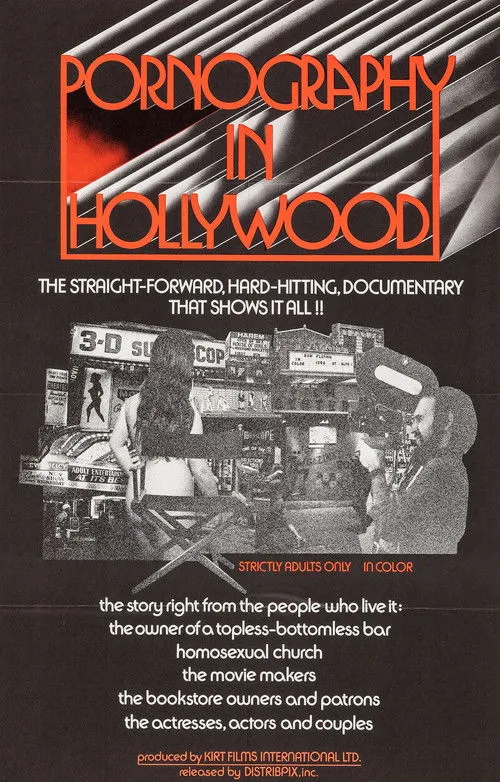 Póster de la película Pornography in Hollywood