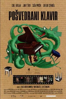 Póster de Pošvedrani klavir