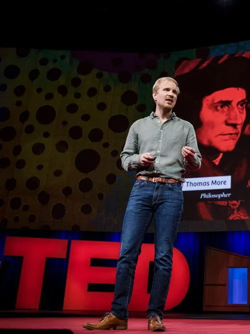 Rutger Bregman interpreta a Himself en Poverty Isn't a Lack of Character; It's a Lack of Cash