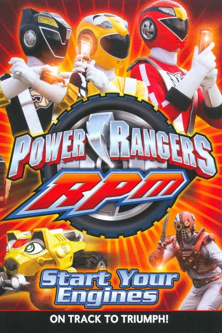 Póster de Power Rangers RPM: Start Your Engines