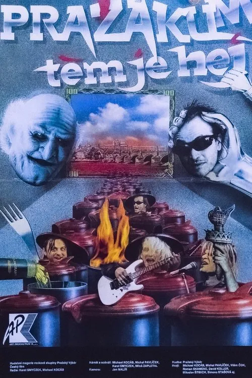 Michael Kocáb interpreta a Self en Pražákům, těm je hej