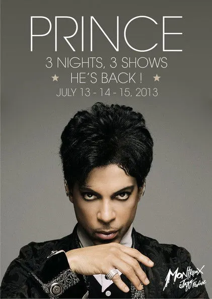 Póster de Prince - 3 Nights, 3 Shows
